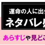 運命の人に出会う話のネタバレ感想や口コミ